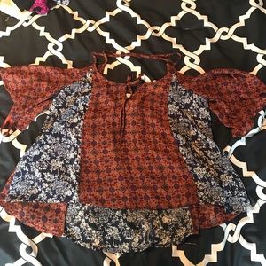 Off the shoulder shirt